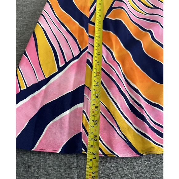 Anthropologie Maeve FINLEY Jumpsuit SZ 6 Animal Print Wide Leg Crop Pockets - Picture 9 of 12